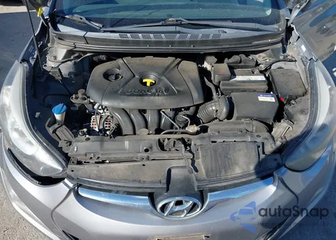 2014 Hyundai Elantra Limited из США, поврежденный, VIN KMHDH4AE6EU060744